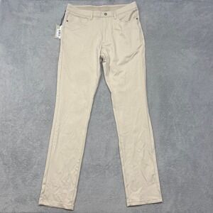 Collars & Co Pants Mens 34x34 CEO Tech Pull On Pants Stone Comfort Performance